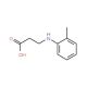 3-o-Tolylamino-propionic acid (CAS 23947-32-2) - chemical structure image