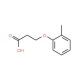 3-o-Tolyloxy-propionic acid (CAS 25173-35-7) - chemical structure image