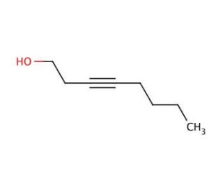 3-Octyn-1-ol (CAS 14916-80-4) - chemical structure image