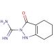 3-Oxo-1,3,4,5,6,7-hexahydro-2H-indazole-2-carboximidamide - chemical structure image
