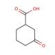 3-Oxo-1-cyclohexanecarboxylic acid (CAS 16205-98-4) - chemical structure image