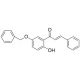 3-Oxo-1-phenyl-3-(2′-hydroxy-5-benzyloxyphenyl)propene (CAS 872131-45-8) - chemical structure image