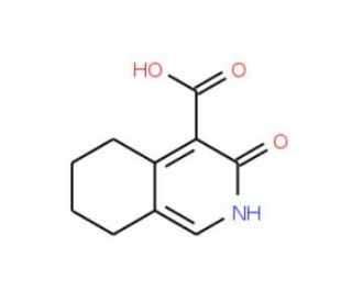 3-Oxo-2,3,5,6,7,8-hexahydro-isoquinoline-4-carboxylic acid - chemical structure image