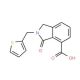 3-Oxo-2-thiophen-2-ylmethyl-2,3-dihydro-1H-isoindole-4-carboxylic acid - chemical structure image