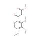 3-Oxo-3-(2,3,4-trimethoxyphenyl)propionic acid methyl ester - chemical structure image