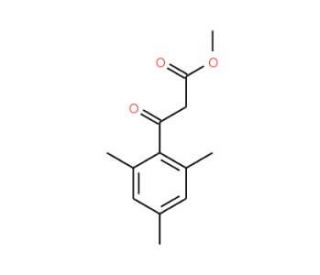 3-Oxo-3-(2,4,6-trimethylphenyl)propionic acid methyl ester - chemical structure image