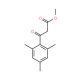 3-Oxo-3-(2,4,6-trimethylphenyl)propionic acid methyl ester - chemical structure image