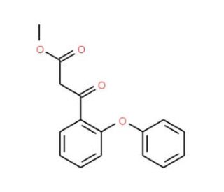 3-Oxo-3-(2-phenoxy-phenyl)-propionic acid methyl ester - chemical structure image