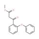 3-Oxo-3-(2-phenoxy-phenyl)-propionic acid methyl ester - chemical structure image