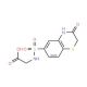 {[(3-oxo-3,4-dihydro-2H-1,4-benzothiazin-6-yl)sulfonyl]amino}acetic acid - chemical structure image