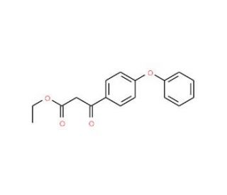 3-Oxo-3-(4-phenoxy-phenyl)-propionic acid ethyl ester (CAS 59447-12-0) - chemical structure image