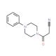 3-Oxo-3-(4-phenyl-piperazin-1-yl)-propionitrile (CAS 14761-40-1) - chemical structure image