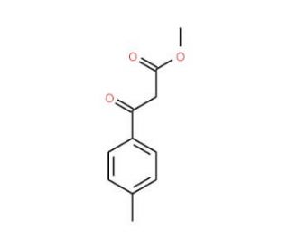 3-Oxo-3-p-tolyl-propionic acid methyl ester (CAS 22027-51-6) - chemical structure image