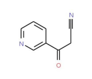 3-Oxo-3-pyridin-3-ylpropanenitrile (CAS 30510-18-0) - chemical structure image