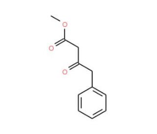 3-Oxo-4-phenyl-butyric acid methyl ester (CAS 37779-49-0) - chemical structure image