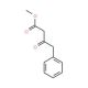 3-Oxo-4-phenyl-butyric acid methyl ester (CAS 37779-49-0) - chemical structure image