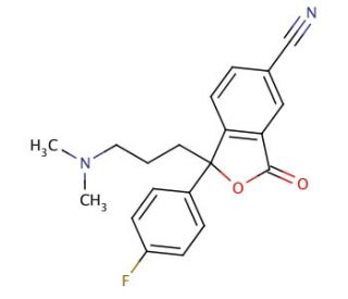 3-Oxo Citalopram (CAS 372941-54-3) - chemical structure image
