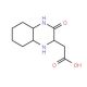 (3-Oxo-decahydro-quinoxalin-2-yl)-acetic acid - chemical structure image