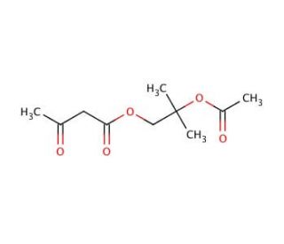 3-Oxobutanoic Acid 2-Acetoxy-2-methylpropyl Ester (CAS 106685-66-9) - chemical structure image