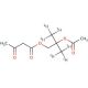 3-Oxobutanoic Acid 2-Acetoxy-2-methylpropyl Ester-d6 - chemical structure image