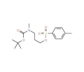 3-(p-Toluenesulfonate)-N-methyl-N-boc-propylamine (CAS 200563-87-7) - chemical structure image