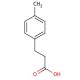 3-(p-Tolyl)propionic acid (CAS 1505-50-6) - chemical structure image