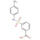 3-p-Tolylsulfamoyl-benzoic acid - chemical structure image
