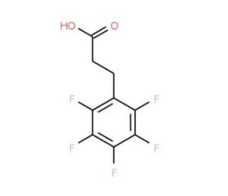 3-(Pentafluorophenyl)propionic acid (CAS 2002-94-8) - chemical structure image