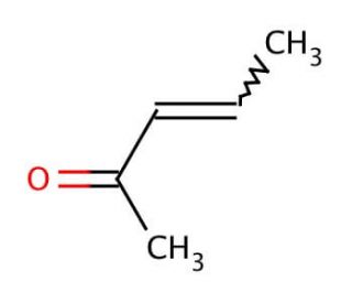 3-Penten-2-one (CAS 625-33-2) - chemical structure image