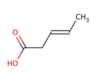 3-Pentenoic acid (CAS 5204-64-8) - chemical structure image