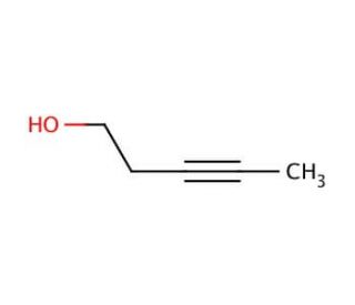 3-Pentyn-1-ol (CAS 10229-10-4) - chemical structure image