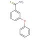 3-phenoxybenzenecarbothioamide - chemical structure image