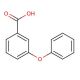 3-Phenoxybenzoic acid 的分子结构, CAS编号: 3739-38-6 3-Phenoxybenzoic acid (CAS 3739-38-6) - chemical structure image