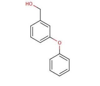 3-Phenoxybenzyl alcohol (CAS 13826-35-2) - chemical structure image