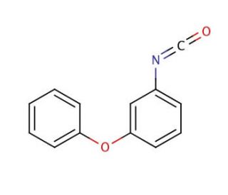 3-Phenoxyphenyl isocyanate (CAS 87873-72-1) - chemical structure image