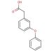 3-Phenoxyphenylacetic acid (CAS 32852-81-6) - chemical structure image