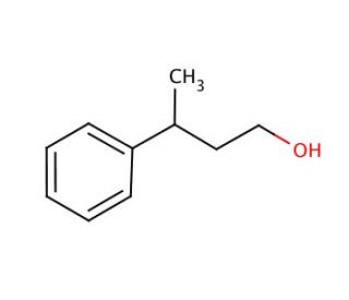 3-Phenyl-1-butanol (CAS 2722-36-3) - chemical structure image