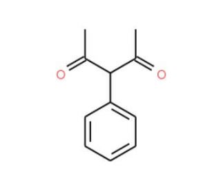 3-Phenyl-2,4-pentanedione (CAS 5910-25-8) - chemical structure image
