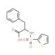 3-Phenyl-2-(thiophene-2-sulfonylamino)-propionic acid - chemical structure image