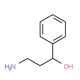 3-Phenyl-3-hydroxypropylamine (CAS 5053-63-4) - chemical structure image