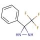 3-Phenyl-3-(trifluoromethyl)-diaziridine - chemical structure image