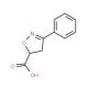 3-phenyl-4,5-dihydroisoxazole-5-carboxylic acid - chemical structure image