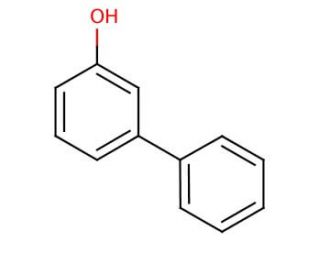 3-Phenylphenol (CAS 580-51-8) - chemical structure image