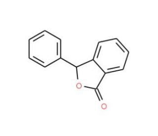 3-Phenylphthalide (CAS 5398-11-8) - chemical structure image