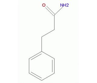3-phenylpropanamide (CAS 102-93-2) - chemical structure image