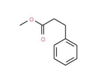 3-Phenylpropionic acid methyl ester (CAS 103-25-3) - chemical structure image