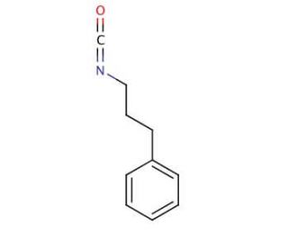 3-Phenylpropyl isocyanate (CAS 68664-23-3) - chemical structure image
