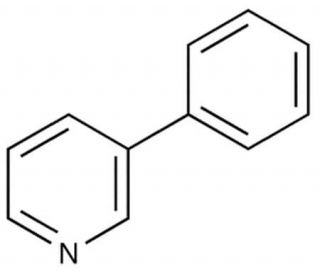 3-Phenylpyridine (CAS 1008-88-4) - chemical structure image