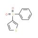 3-(phenylsulphonyl)thiophene (CAS 16718-05-1) - chemical structure image