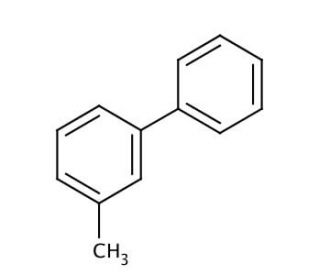 3-Phenyltoluene (CAS 643-93-6) - chemical structure image